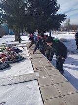 Возложение цветов.